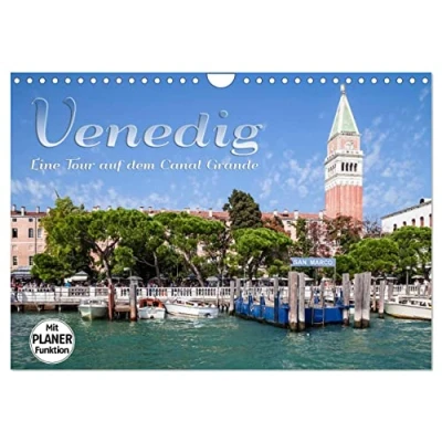 Abbildung von VENEDIG Eine Tour auf dem Canal Grande (Wandkalender 2025 DIN A4 quer), CALVENDO Monatskalender