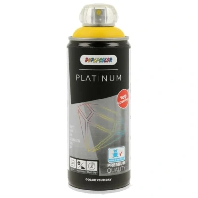 Abbildung von Dupli Color 719479 PLATINUM RAL 1023 verkehrsgelb seidenmatt 400 ml