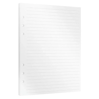 Abbildung von KOMPASS® 30 Linierte Ringbuch Planer A5 Einlagen Notizbuch Liniert 6 Loch Papier (14,5 cm x 21 cm) Ringordner Kalendereinlagen nachfüllbar für Notizen, Brainstorming &amp; To Do Listen