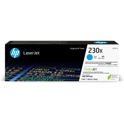 Abbildung von HP 230X (W2301X) Cyan Toner Hohe Kapazität