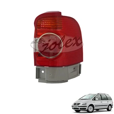 Abbildung von DIEDERICHS 2290290 Rückleuchte rechts äusserer Teil P21W, P21/5W 12 Rot, glasklar mit Glühlampen Lampenträger VOLKSWAGEN: Sharan I