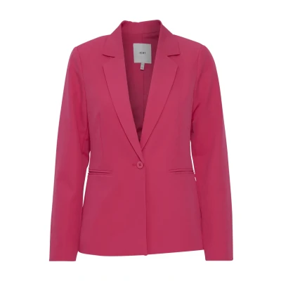Abbildung von ICHI Ixlexi BL Blazer, Damen, Größe: 36, Fuchsia purple