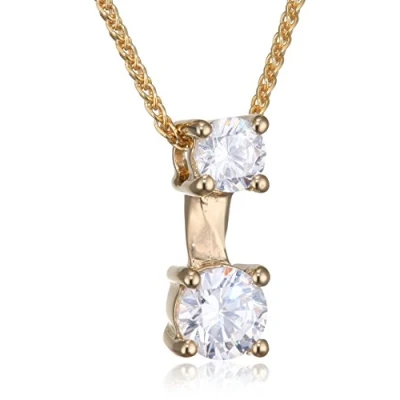 Abbildung von Orphelia &#039;Lykke&#039; Damenkette mit Anhänger aus 925er Sterlingsilber Gold ZH 7128/G
