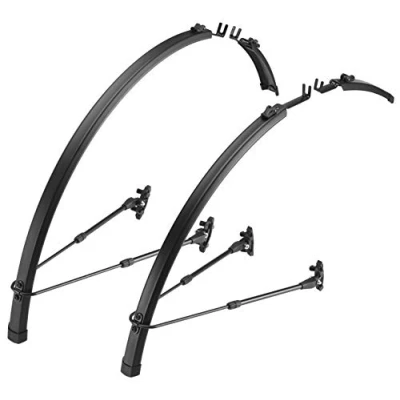 Abbildung von Flinger Race Pro Rennrad Schutzblech Set, Schwarz, 700x18 32c