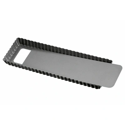 Abbildung von Kaiser Backformen Backform La Forme Plus Quiche und Obstkuchenform rechteckig 35 x 13 cm