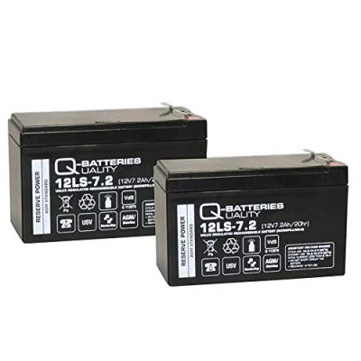 Abbildung von Q Batteries Ersatzakku für APC Smart UPS 750/ Pro 900 RBC124 / Markenakku mit VDs