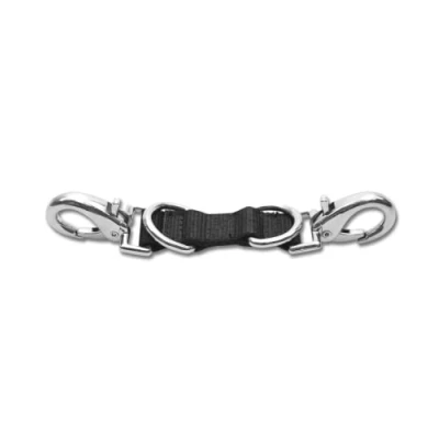 Abbildung von Waldhausen Longiergebissstück Double Schwarz 25cm