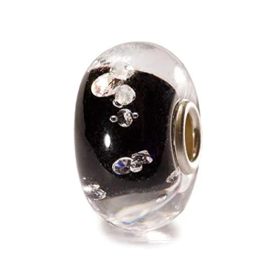 Abbildung von Trollbeads Diamanten Bead, schwarz TGLBE 00070