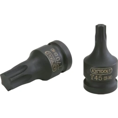 Abbildung von KS Tools 911.0924 1/2&quot; Kraft Bit Stecknuss TX, kurz, T50