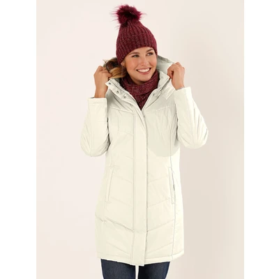 Abbildung von Classic Basics Langjacke, mit Kapuze