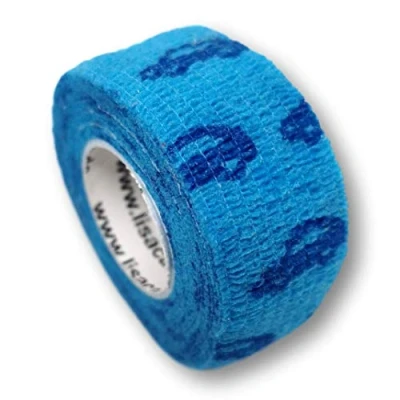Abbildung von LisaCare Fingerpflaster 2,5cm x 4,5m 2er Auto Blau 2 St