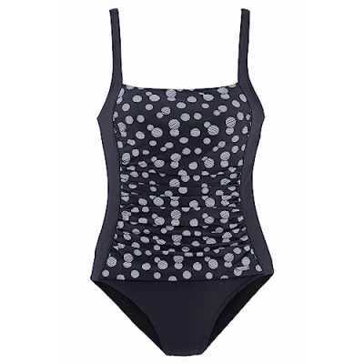Abbildung von Lascana GLUE Badeanzug, Damen, Größe: 48xE, Navy/white