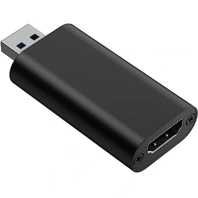 Abbildung von 4K HDMI to USB 3.0 Video Capture Card, Cam Link Card Game Adapter Screen Record Device for Streaming, Gaming, Conference, Teaching, Live Broadcasting