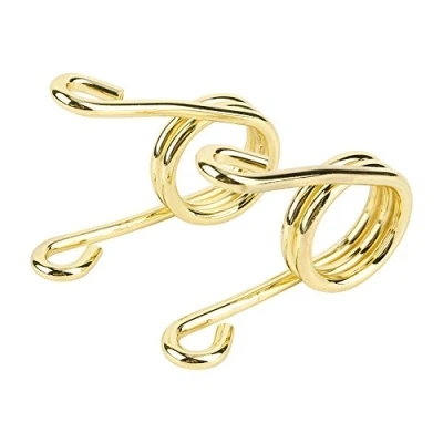 Abbildung von Qiilu Gold 3,5&quot; Chrome Custom Torsion Solo Sitzfedern Für Harley Chopper Bobber Motorrad