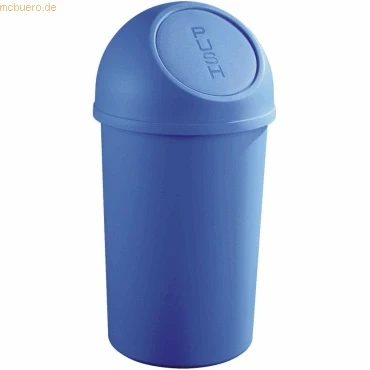 Abbildung von helit H2401234 Push Abfallbehälter „the flip“ 25 L, blau