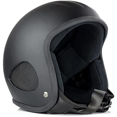 Abbildung von Bores Motorradhelm Gensler SRM3 Slight Jethelm schwarz matt XL