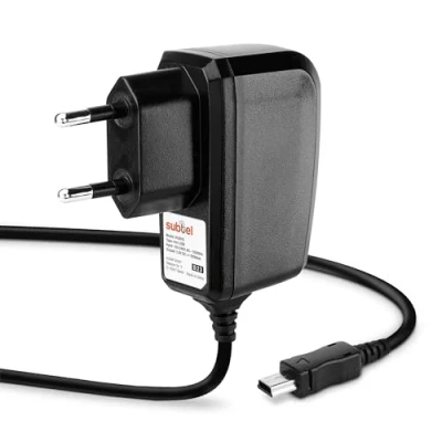 Abbildung von subtel Ladegerät 1,2m kompatibel mit Pure Elan E3 II One Classic, Ladekabel Mini USB Netzteil Auflader 5V 2A / 2000mA Anschluss Stecker