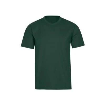 Abbildung von Trigema Herren T Shirt aus Baumwolle 637202, Tanne, XXL