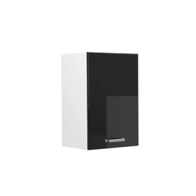 Abbildung von Vicco Hängeschrank R Line, Schwarz Hochglanz/Weiß, 40 cm
