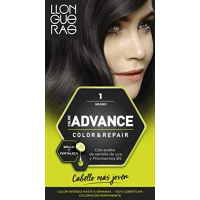Abbildung von llongueras color advance hair colour 1 natural black