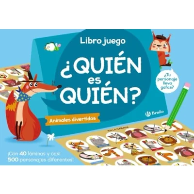 Abbildung von ¿Quién es quién? Libro juego (Castellano A PARTIR DE 3 AÑOS MANIPULATIVOS (LIBROS PARA TOCAR, JUGAR Y PINTAR), POP UPS Otros libros)