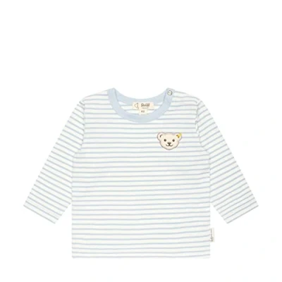 Abbildung von Steiff Langarm Langarmshirt für Kinder, Größe: 62, Celestial blue