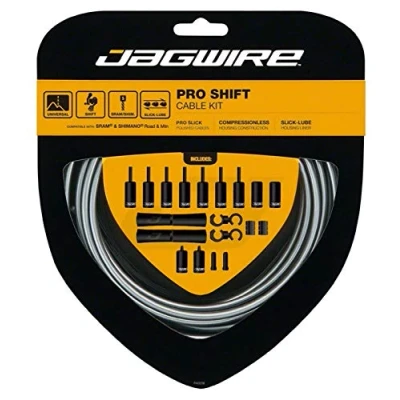 Abbildung von Jagwire PCK501 Set Kabel und Hüllen Unisex Erwachsene, Ice Gray