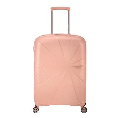 Abbildung von American Tourister Starvibe Trolley, Größe: Medium, Metallic peach