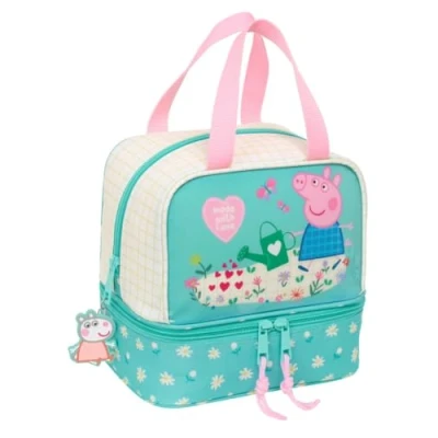 Abbildung von Peppa Wutz Kühltasche Pretty Flowers 6L, Minzgrün