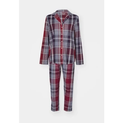 Abbildung von Triumph Boyfriend Checks Nachtwäsche Set, Damen, Größe: 40, Red dark combination