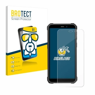 Abbildung von BROTECT Schutzglas für Oukitel WP32 Schutzfolie Panzer Folie Glas [Extrem Kratzfest 9H, Anti Fingerprint, Ultra Transparent]