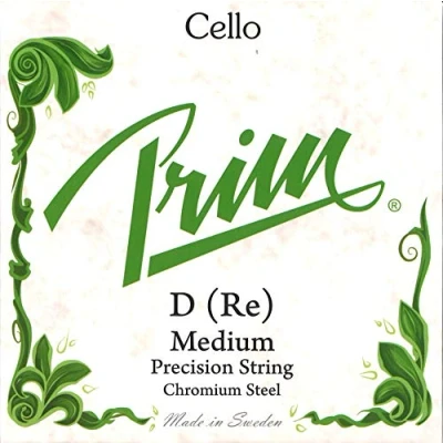 Abbildung von Prim Cello Saiten Medium D Chromstahl