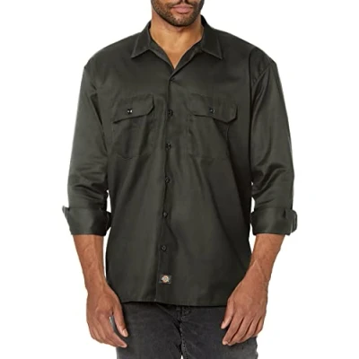 Abbildung von Dickies Big and Tall Herren Langarm Arbeitshemd