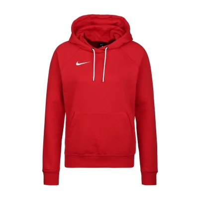 Abbildung von Nike Performance PARK Kapuzenpullover, Damen, Größe: Medium, University red / white