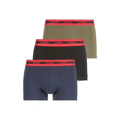 Abbildung von HUGO Underwear Trunk &quot;TRUNK TRIPLET PLANET&quot;, (Packung, 3 St., 3er), mit angesetztem Bund