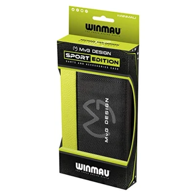 Abbildung von Winmau Dartpfeil Darttasche MvG Sport Edition grün 8330