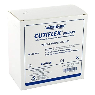 Abbildung von Cutiflex Folien pflaster Square 38x38 mm 100 St