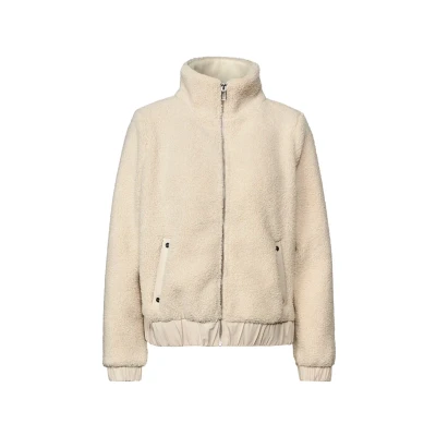 Abbildung von Street One Damen 2005541 Kurze Teddyjacke, Savannah Sand, 40