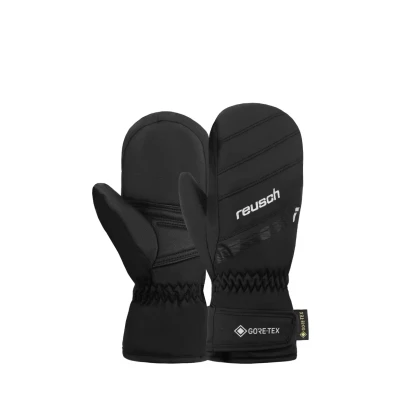Abbildung von Reusch Tommy Goretex Junior Fäustling für Kinder, Größe: 4.5, Black white