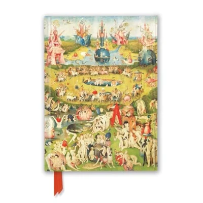 Abbildung von Bosch: The Garden of Earthly Delights (Foiled Journal) (Flame Tree Notebooks): Unser hochwertiges, liniertes Blankbook mit festem, künstlerisch ... Notizbuch DIN A 5 Magnetverschluss)