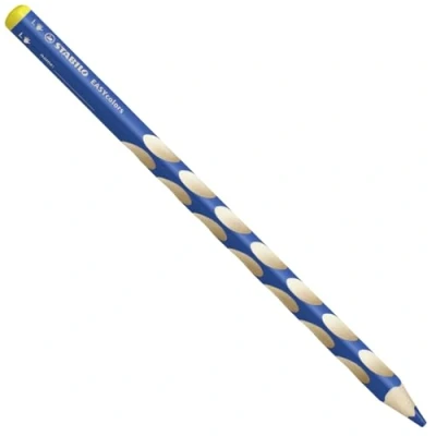Abbildung von Ergonomischer Buntstift für Linkshänder STABILO EASYcolors Einzelstift ultramarinblau