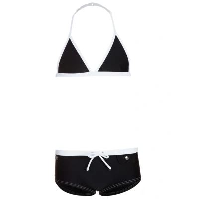 Abbildung von Buffalo ILLY BUFF SET Bikini für Kinder, Größe: 134/140, Black/white