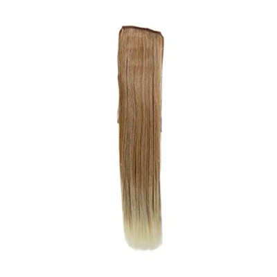 Abbildung von WIG ME UP YZF TS18 27T613 Haarteil, Zopf schmal Seitenzopf Cosplay Kupfer Hell Blond Mix glatt 18inch/ 45cm Band Haar Klammer Haarverlängerung
