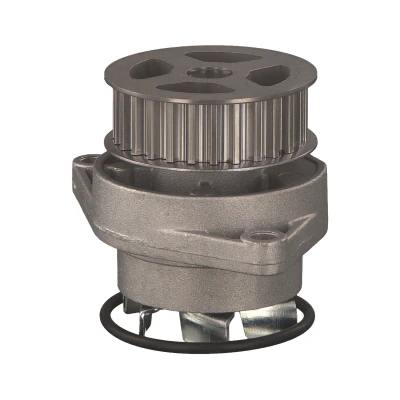 Abbildung von FEBI BILSTEIN 22048 Wasserpumpe 27 Aluguss mit Dichtring Metall VOLKSWAGEN: Golf 4 Schrägheck, Variant, Lupo / 3L, SEAT: Leon I Schrägheck