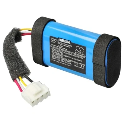 Abbildung von vhbw Akku kompatibel mit JBL Flip 5 Lautsprecher Boxen Speaker (6800 mAh, 3,7 V, Li Ion)