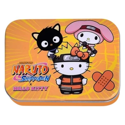 Abbildung von Kinderpflaster Lizensiertes Produkt 3 Stück Metall Box 24 Pflaster Schönes Design Aufbewahrungsbox für Kinder Geeignet Rucksack Handtasche