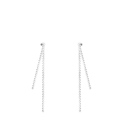 Abbildung von Sofia Milani OHRHÄNGER Platelet Chain Ohrringe, Damen, Größe: One Size, Silver