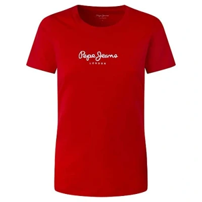 Abbildung von Pepe Jeans T Shirt &quot;NEW VIRGINIA&quot;, mit Logo Print
