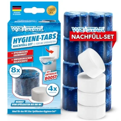 Abbildung von WC Star Spülkasten Hygiene Set, Starter Set Reiniger (Sauberkeit &amp; Frische vom bis ins WC)