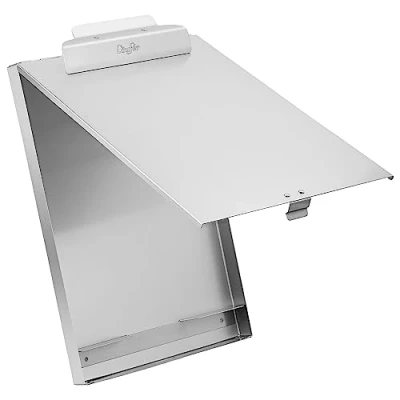 Abbildung von Läufer 31017 Formularhalter mit Box, Aluminium